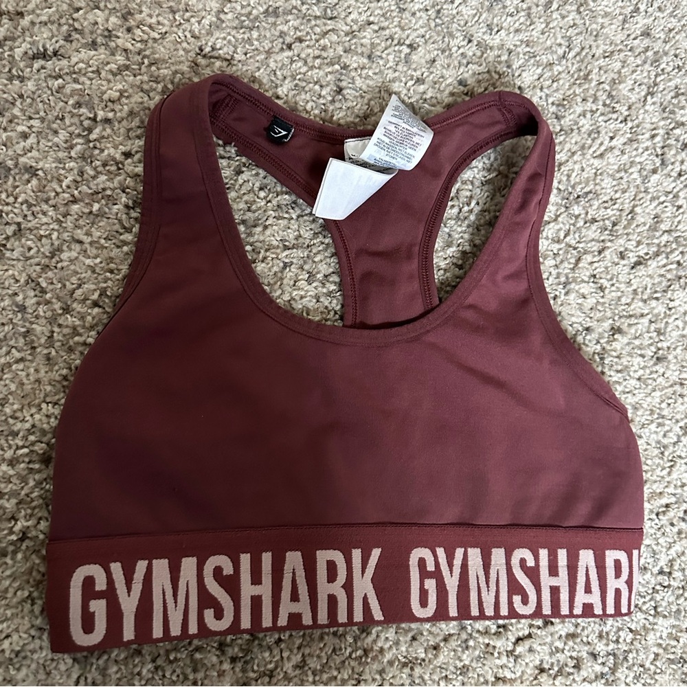 Gymshark Sports Bra Brown